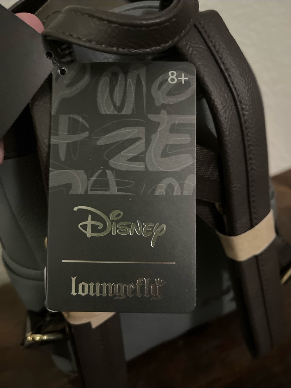 Loungefly Vampire Mickey with Glow in the Dark Pumpkin Mini Backpack Exclusive - Picture 4 of 7